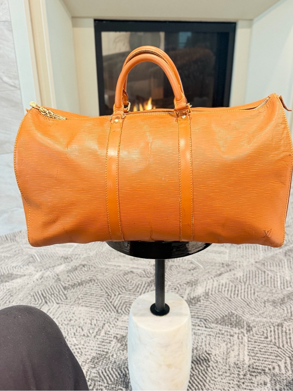 Louis Vuitton Epi Leather Keepall - Picture 5 of 8